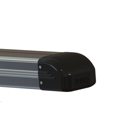 Porte tube 4 mètres en aluminium anodisé, à verrouillage, à fixer sur galerie ACIER