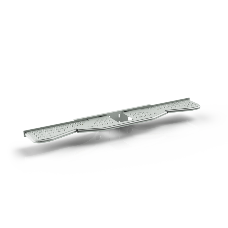 Marchepied en acier galvanisé avec partie amovible, à fixer sur attelage