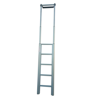 5-step telescopic ladder...