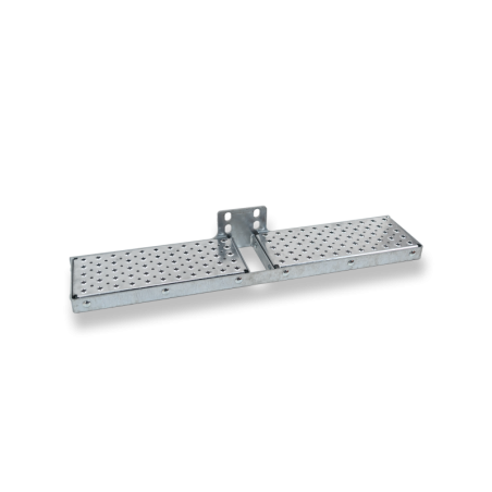 Galvanised-steel step, Medium type, to install on towbar