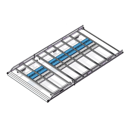 Addition of an extra platform on aluminium roof rack