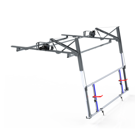 Premium, No-Contact ladder rack, Electric: right side
