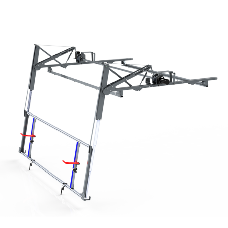 Premium, No-Contact ladder rack, Electric: left side